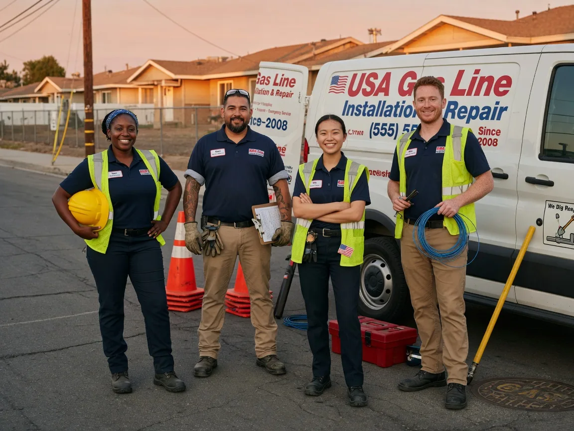 Gas Line Installation company in Grassy Meadows, WV